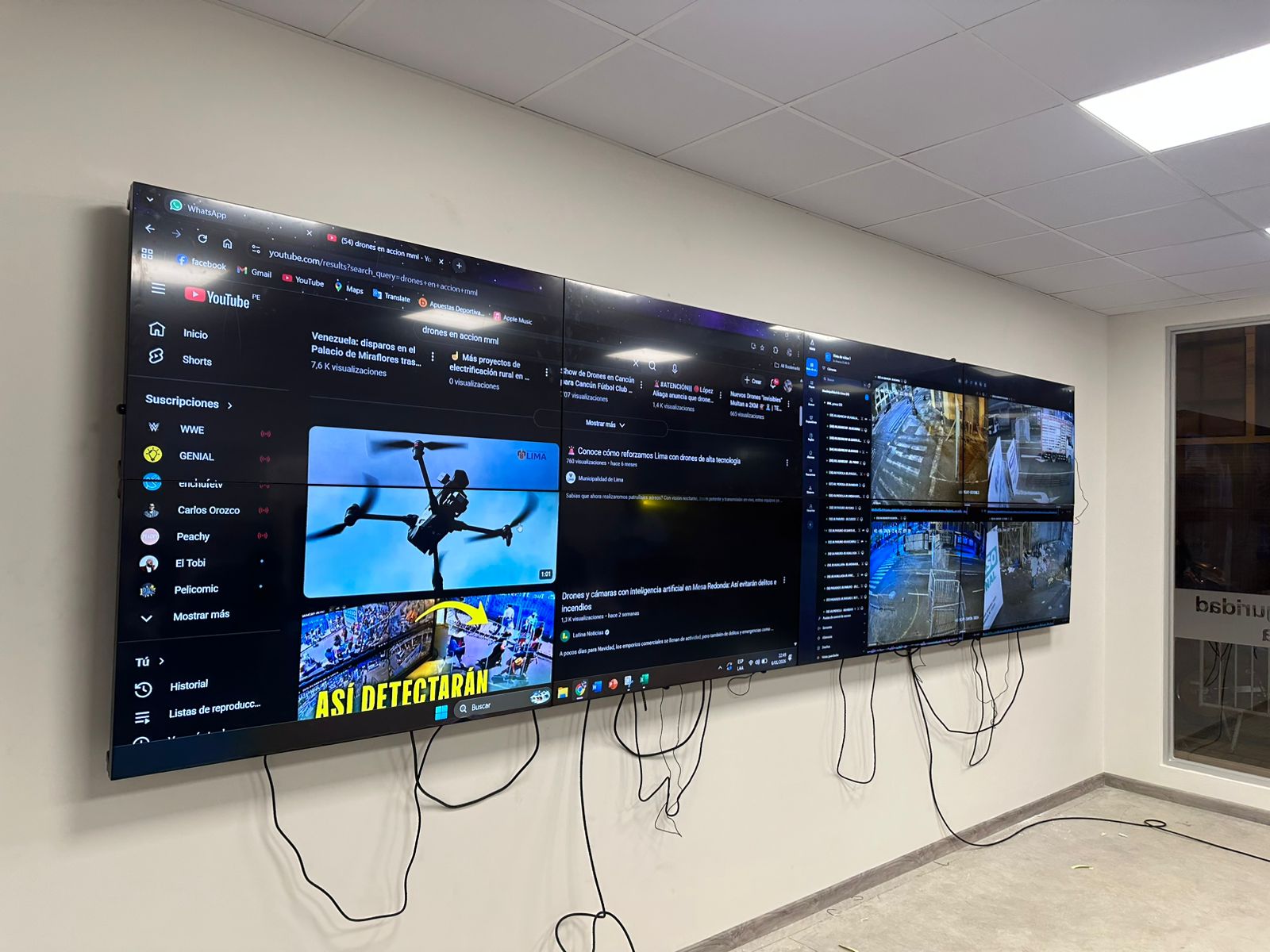 Instalación profesional de rack para TV en Miraflores